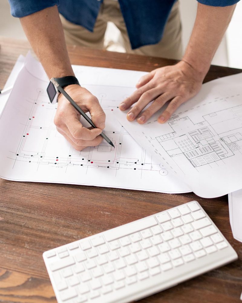 Preparing and presenting design proposals to clients